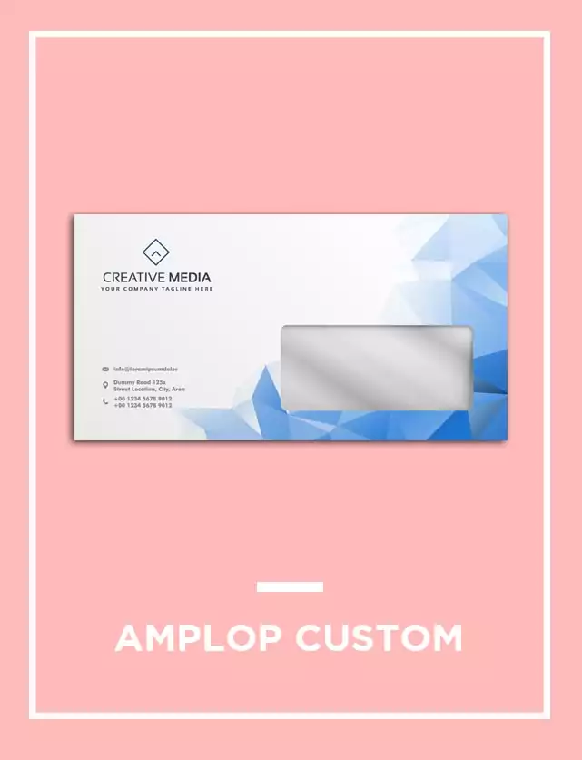 amplop custom